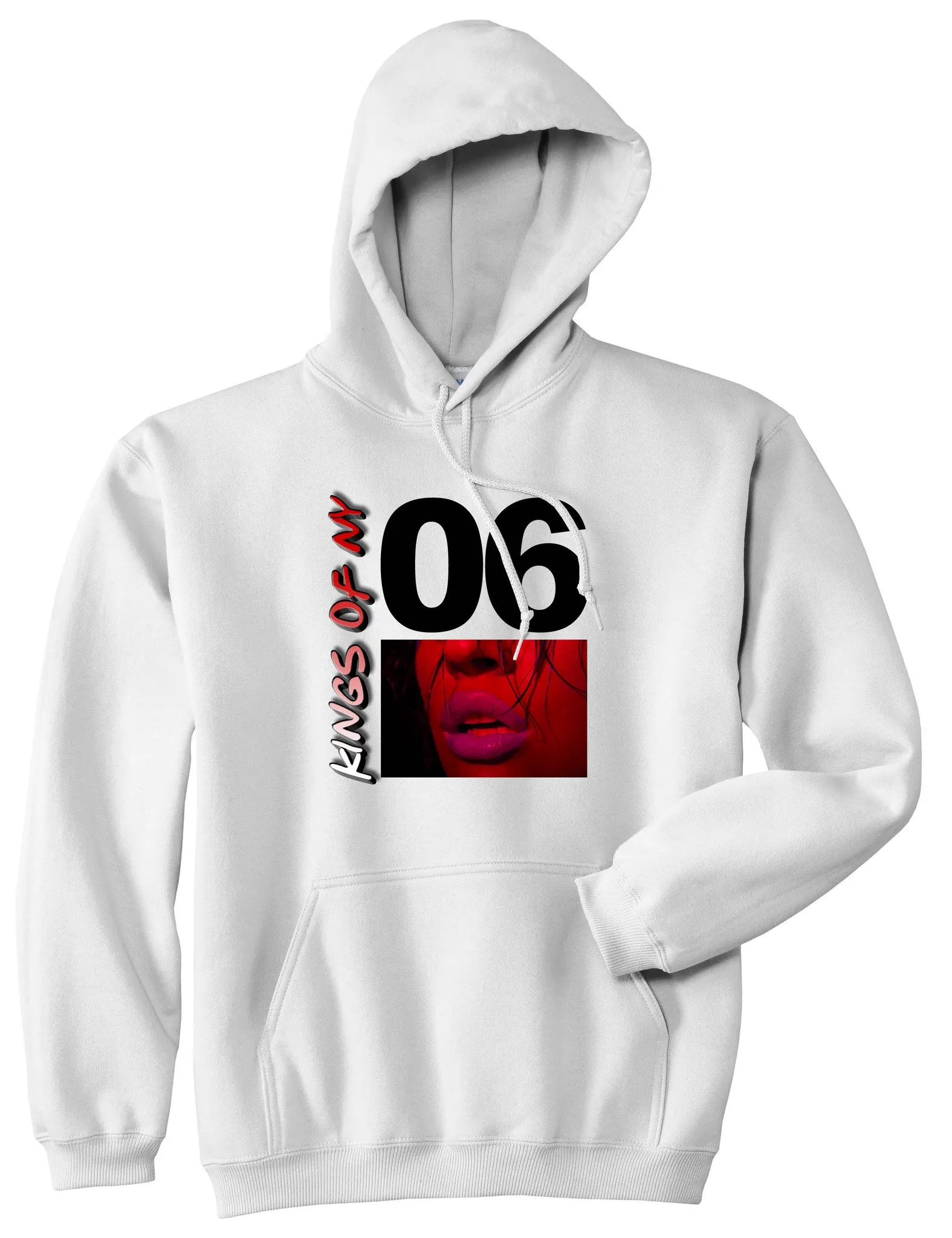 06 Lips Racing Pullover Hoodie