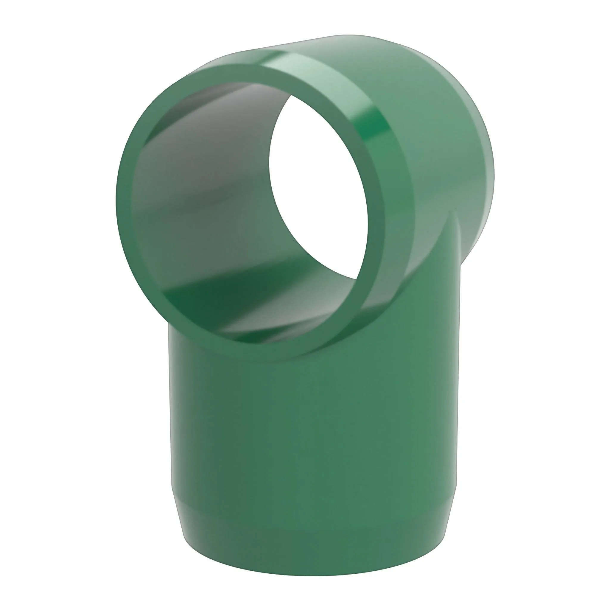 1 in. Slip Sling PVC Tee, Furniture Grade - Green