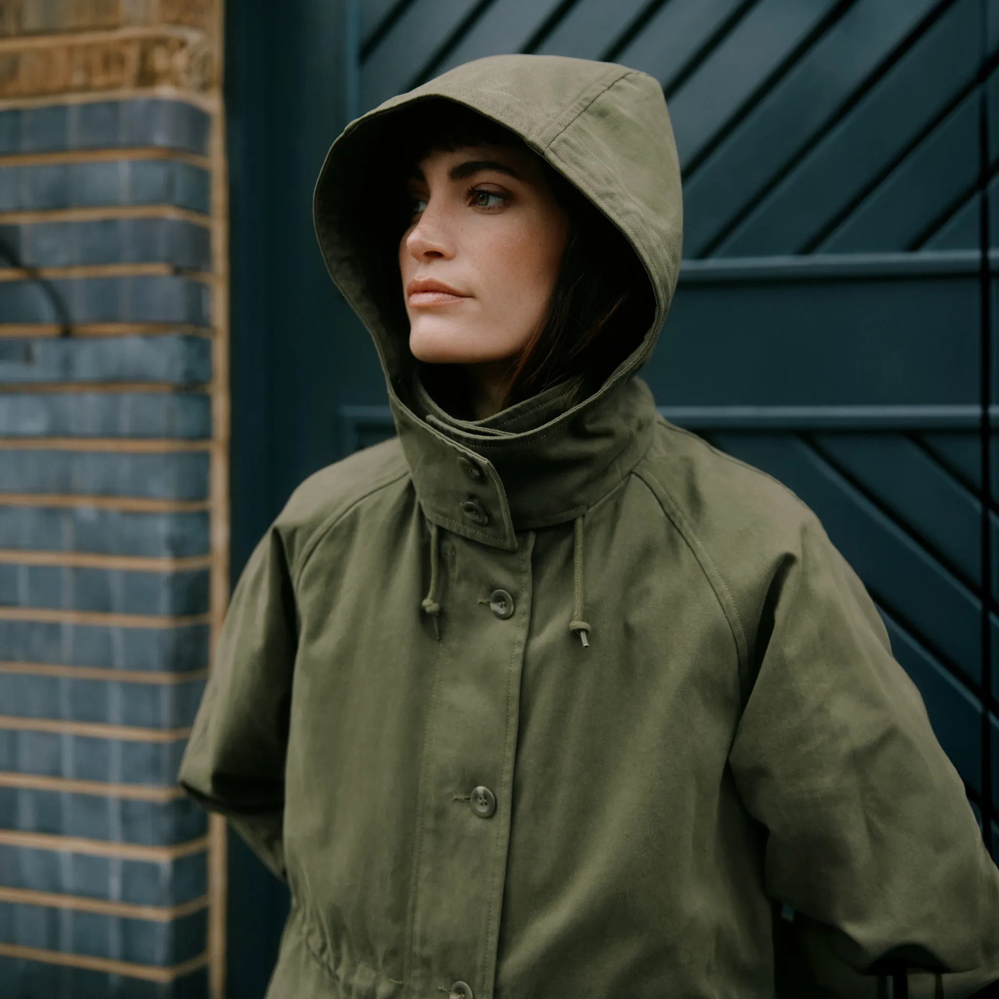 2 in 1 Parka Khaki by Albaray