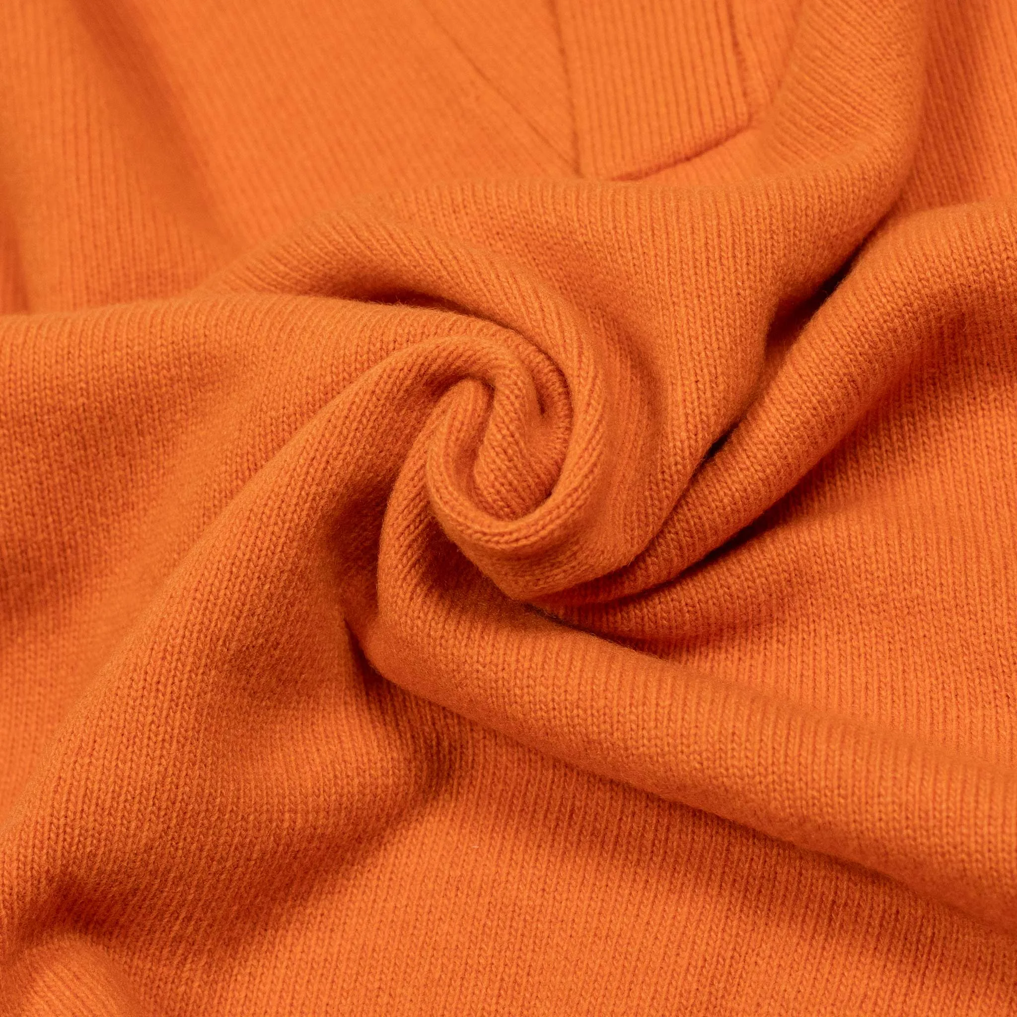 Aagro skipper polo in orange wool