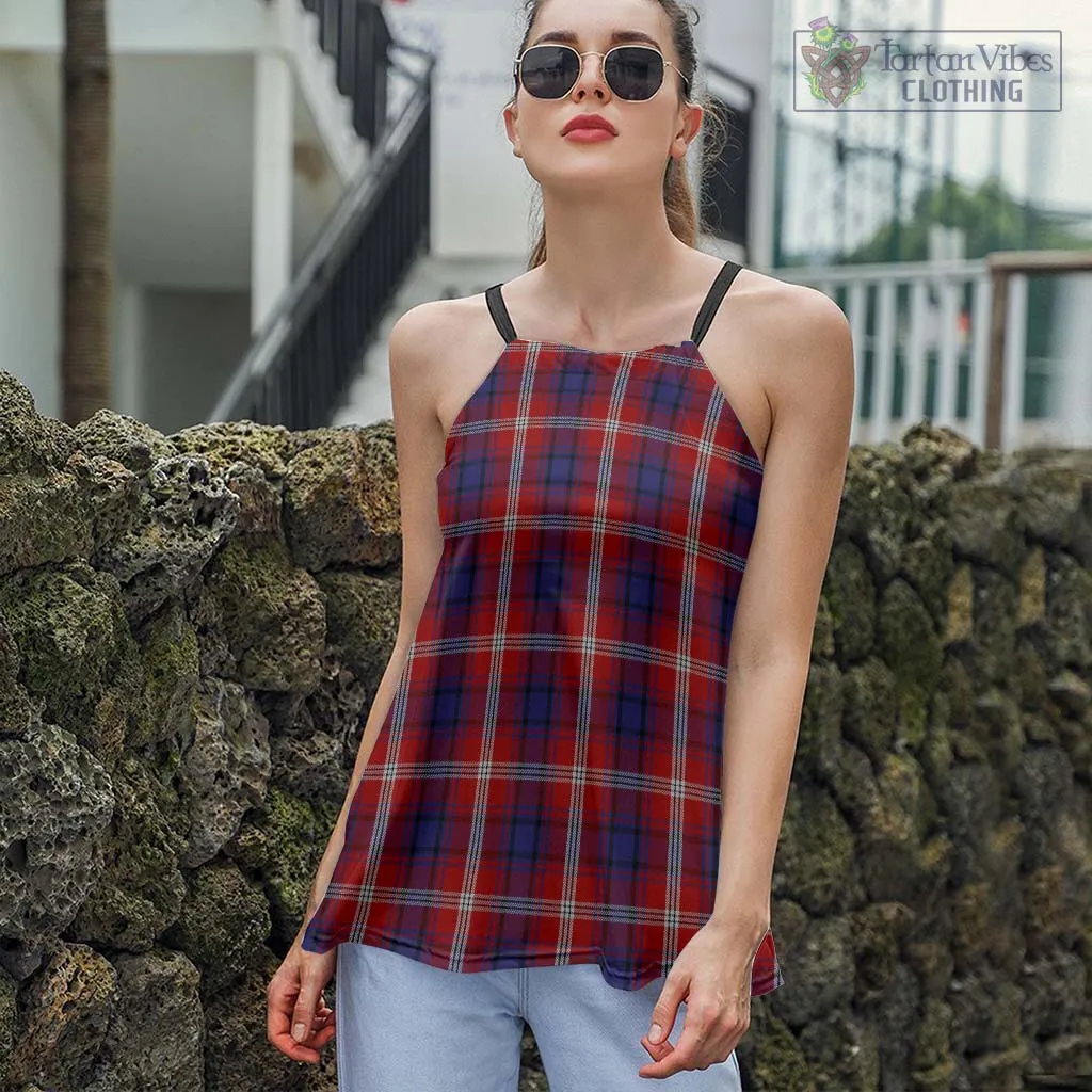 Ainslie Tartan Loose Halter Neck Camisole