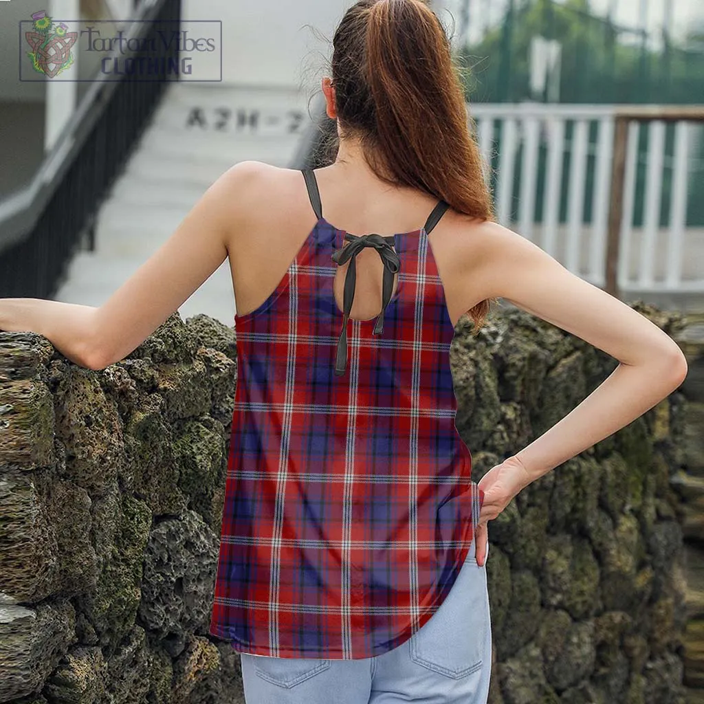 Ainslie Tartan Loose Halter Neck Camisole