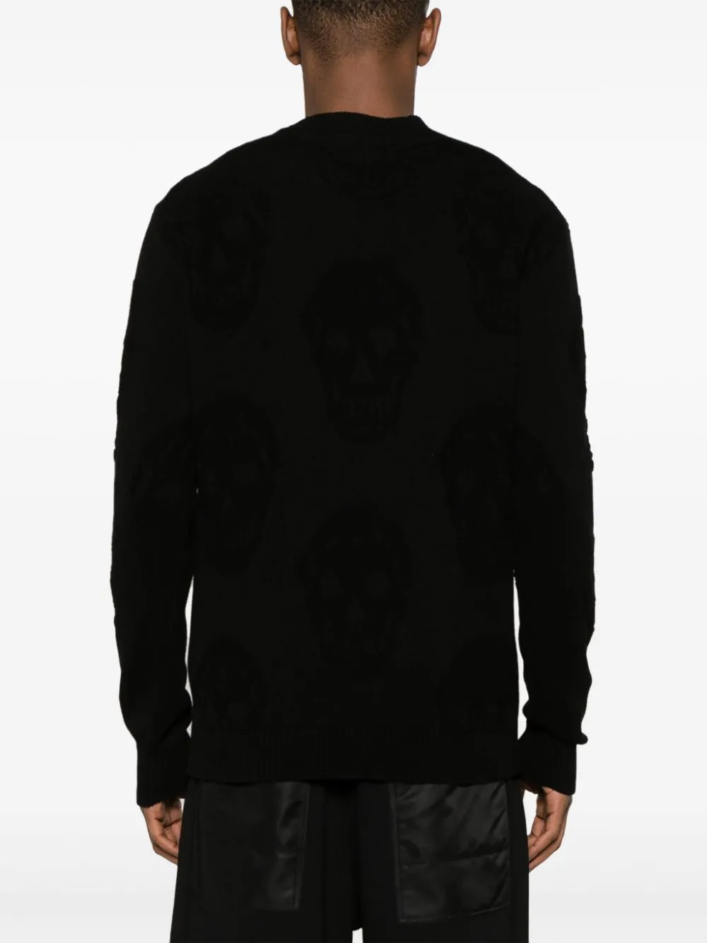 ALEXANDER MCQUEEN Men's 2024 Black Sweater - 24SS Collection