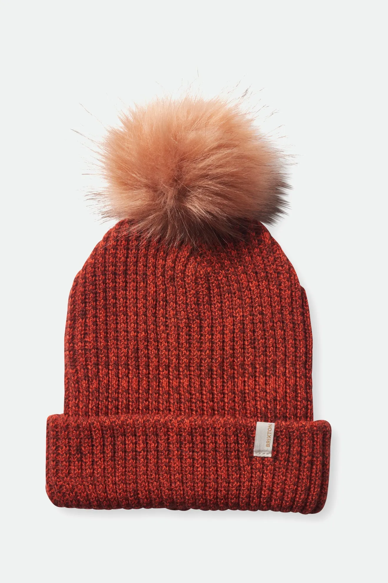 Alison Beanie - Dark Brick/Phoenix Orange