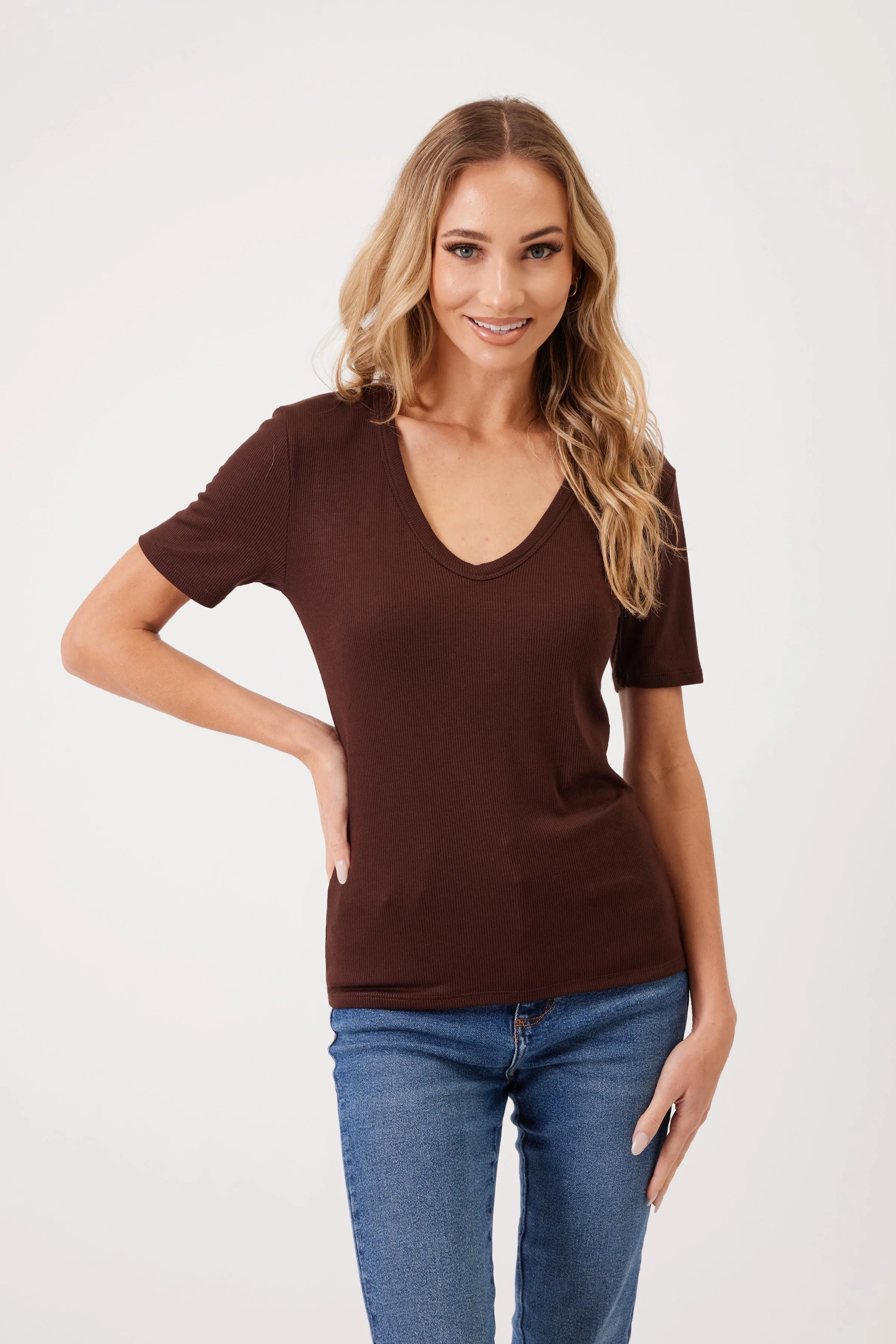 Ally V-Neck Tee