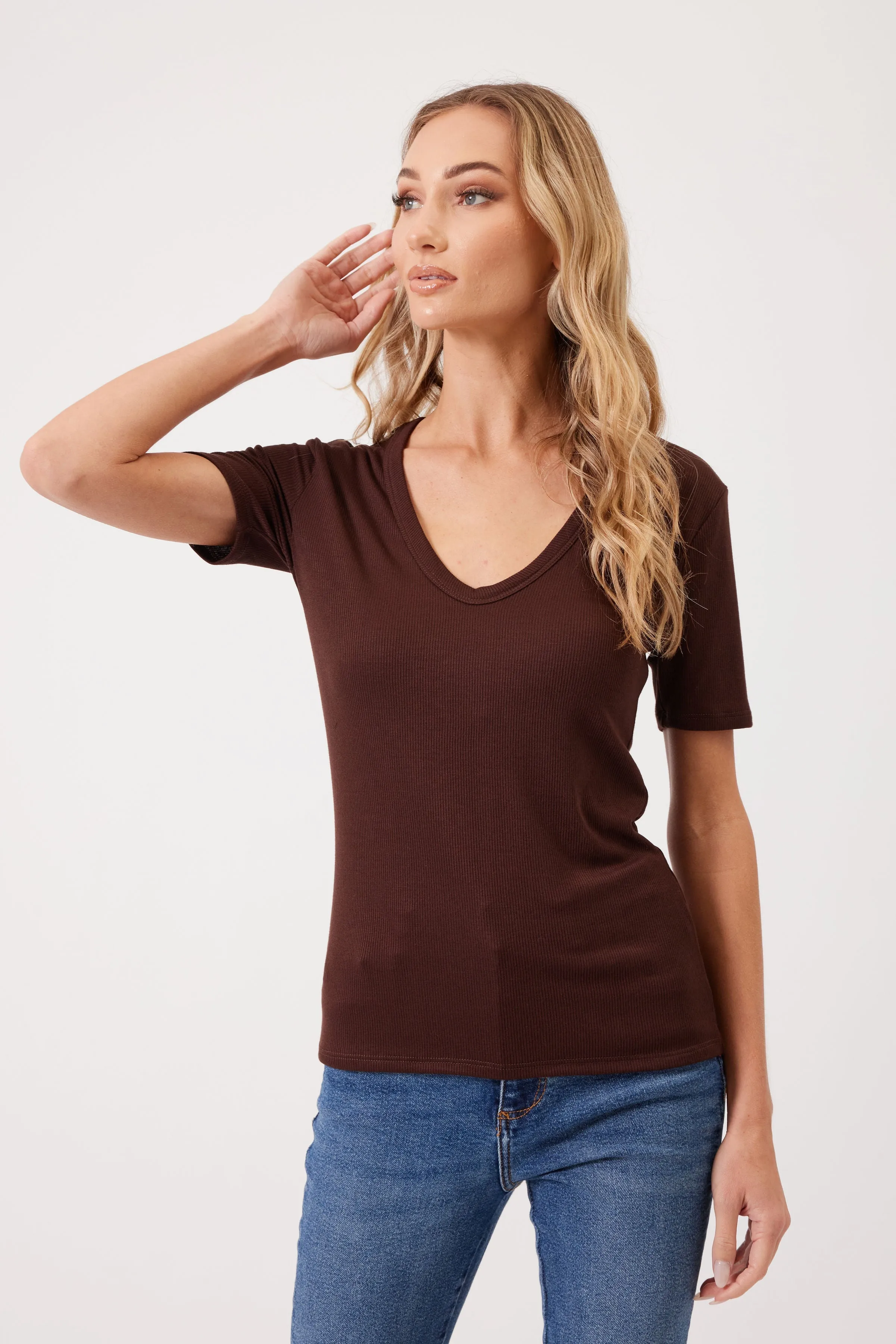 Ally V-Neck Tee