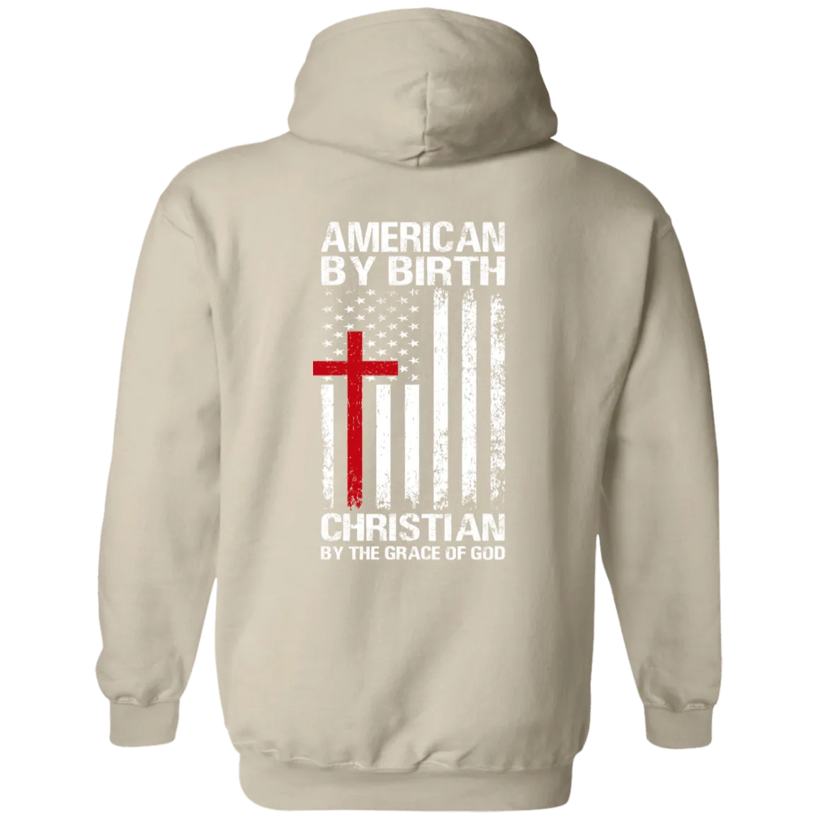 American By Birth Pullover Hoodie