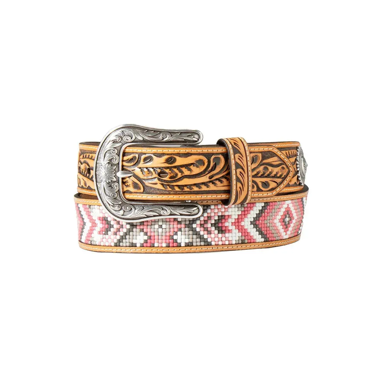 Angel Ranch Rose Bead  - Women's Belt