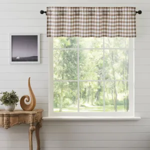 Annie Buffalo Portabella Check Valance 16x60