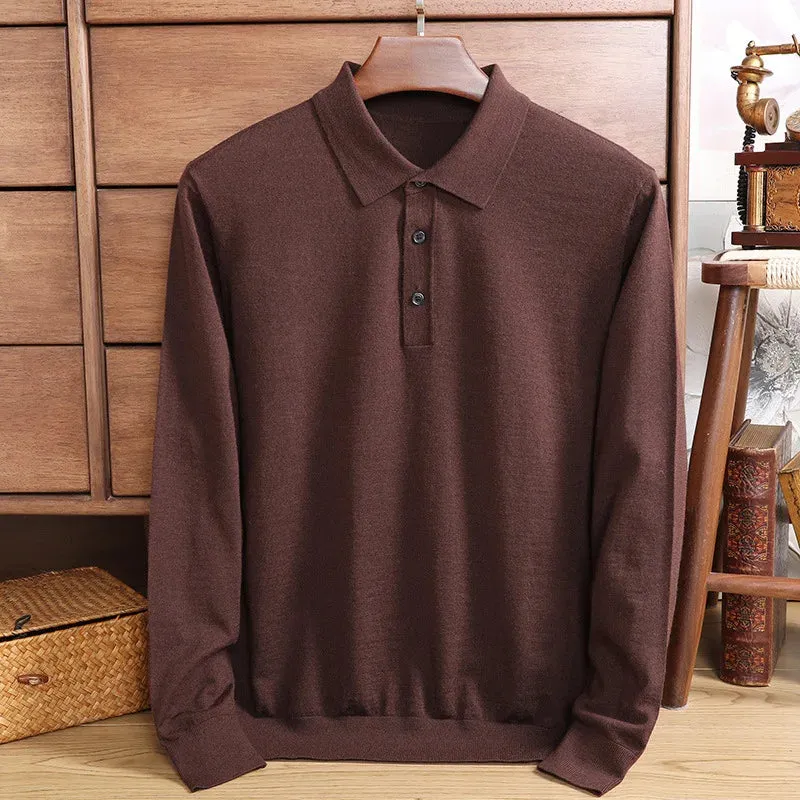 Antonios wool polo sweater