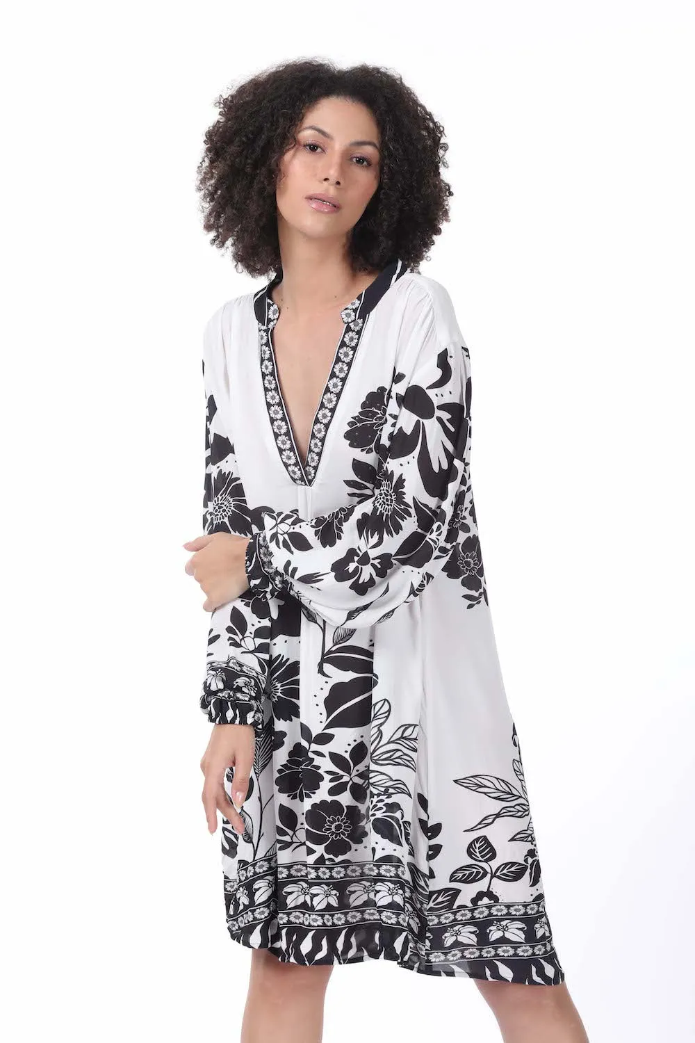 AVANTI - BLOUSON TUNIC DRESS