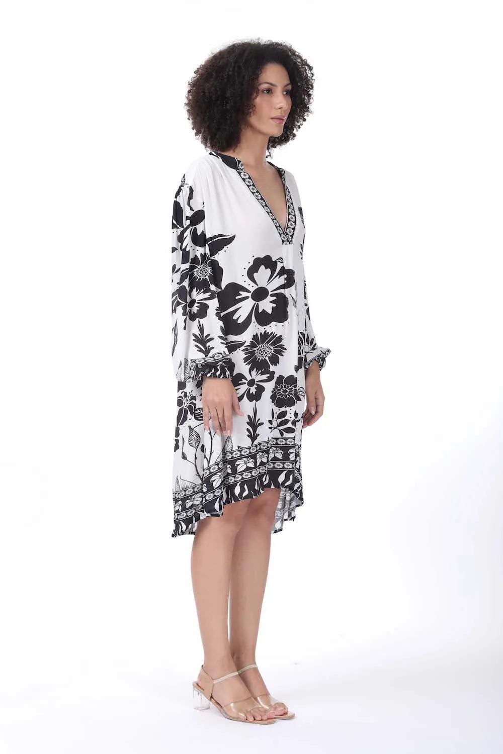 AVANTI - BLOUSON TUNIC DRESS