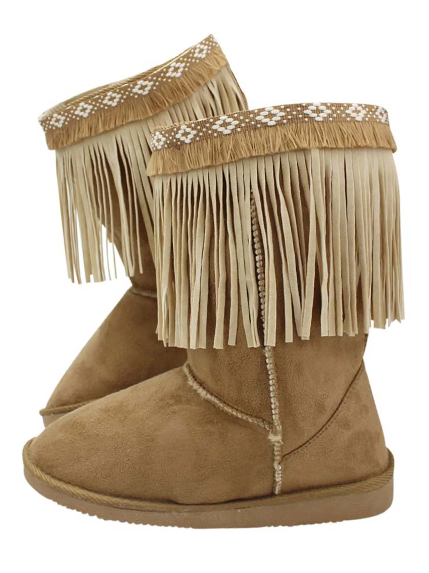 Boho Style Wispy Fringe Boot Topper