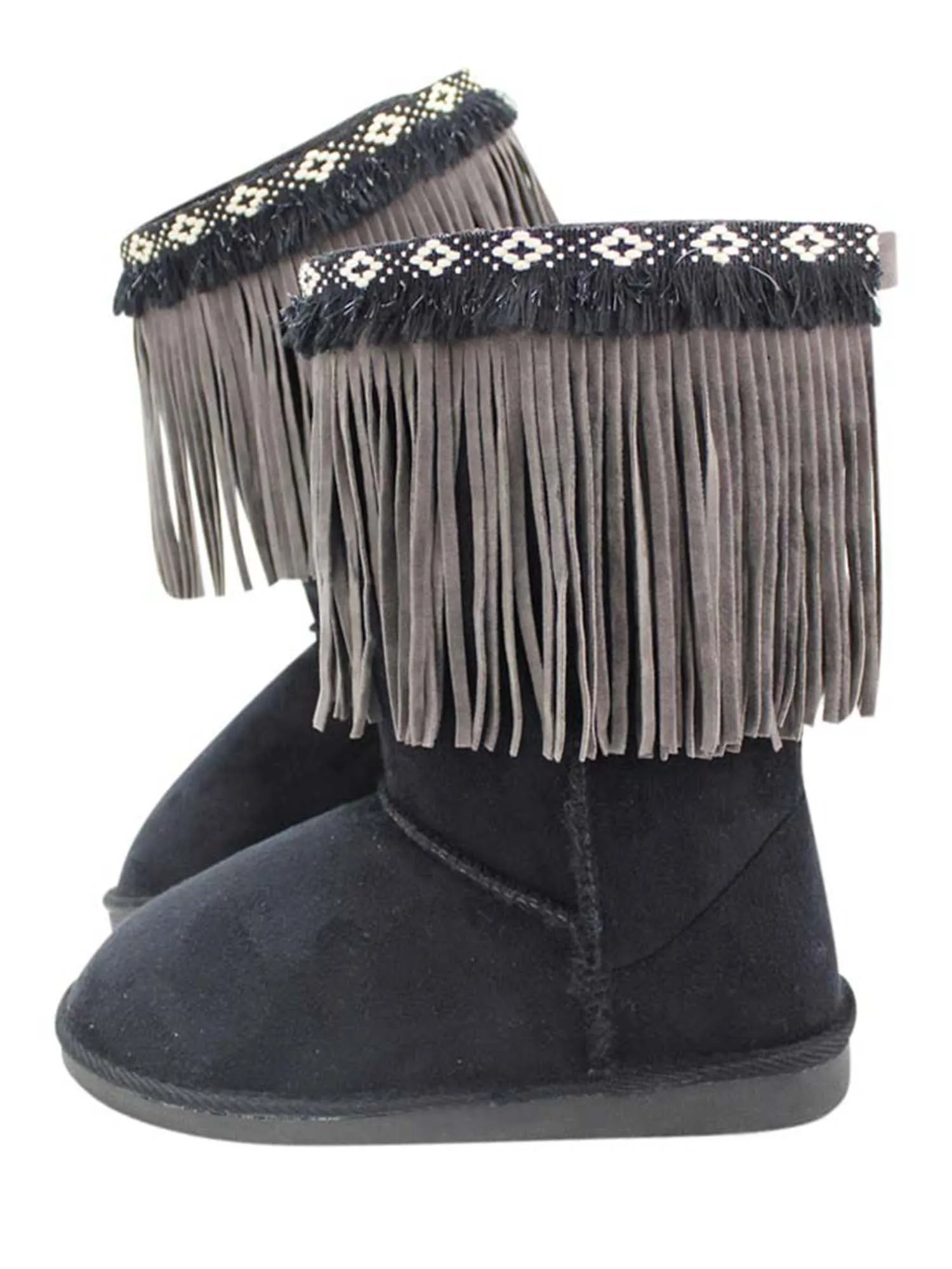 Boho Style Wispy Fringe Boot Topper