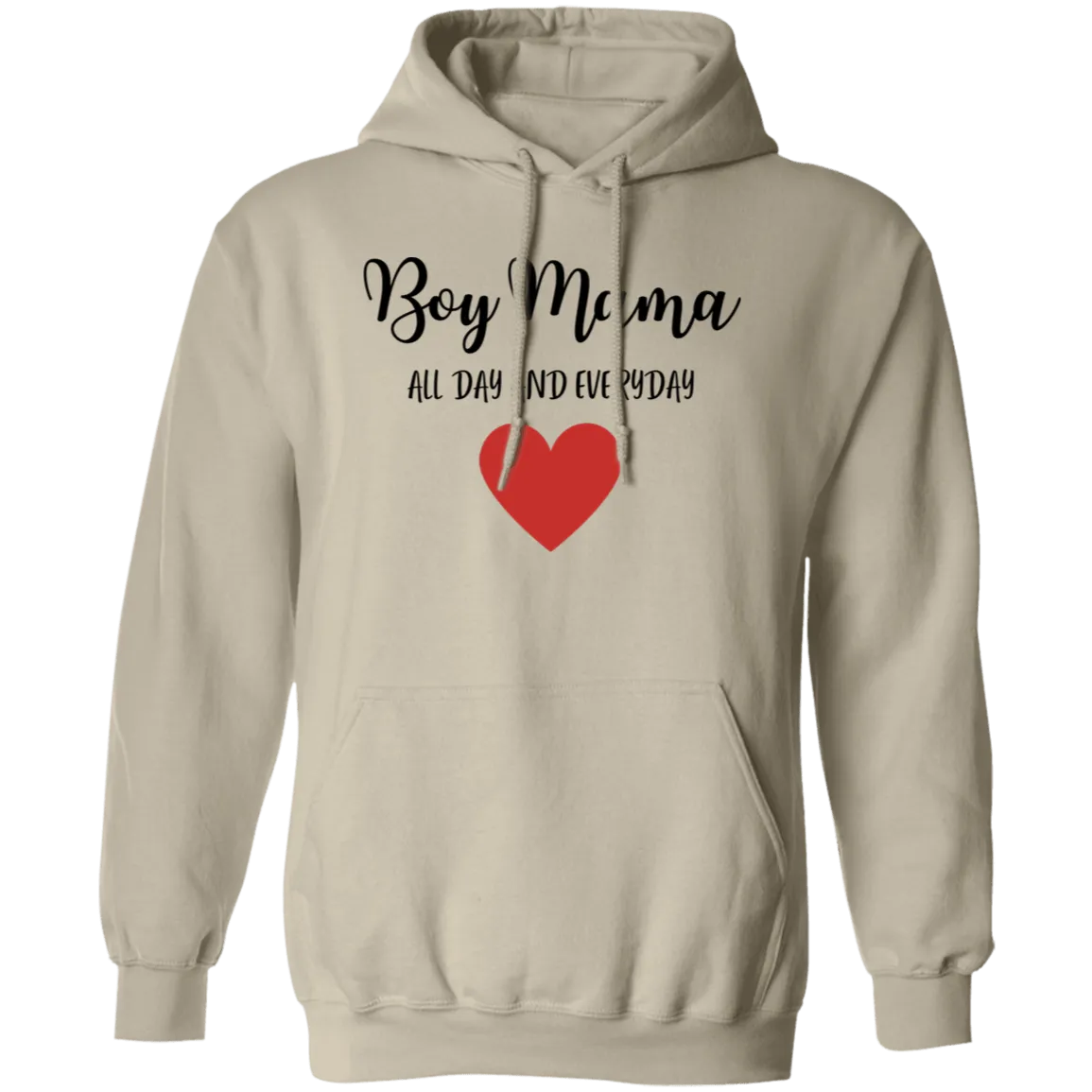 Boy Mama Pullover Hoodie