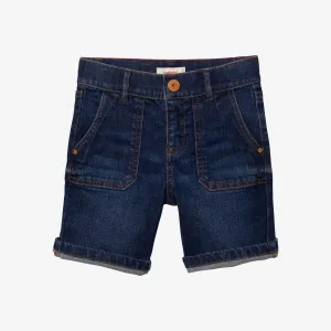 Boys' raw denim Bermudas