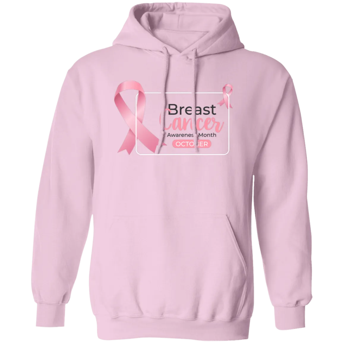 Breast Cancer Awareness Pullover Hoodie