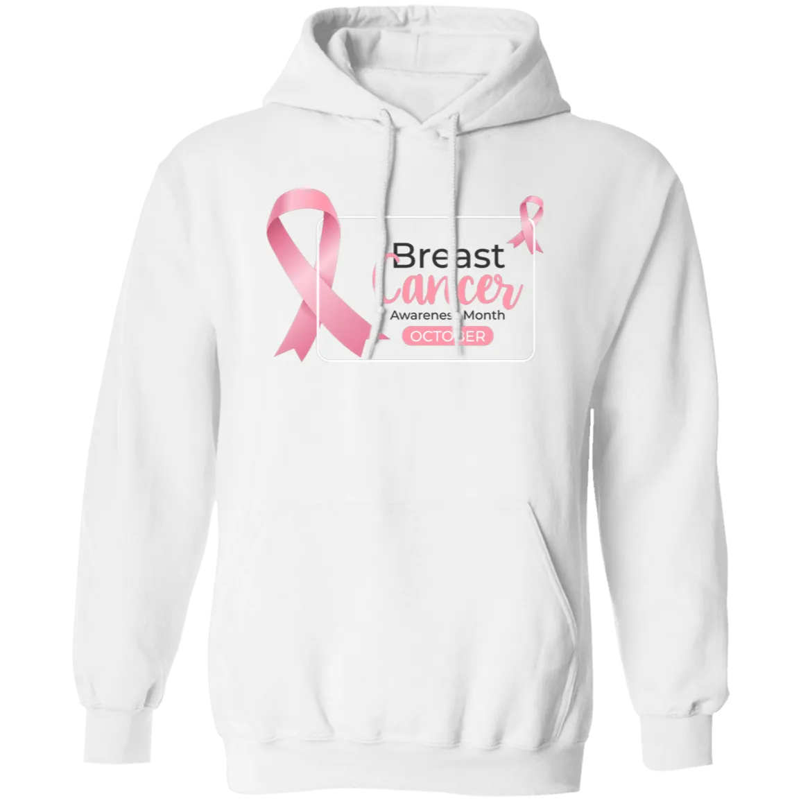 Breast Cancer Awareness Pullover Hoodie