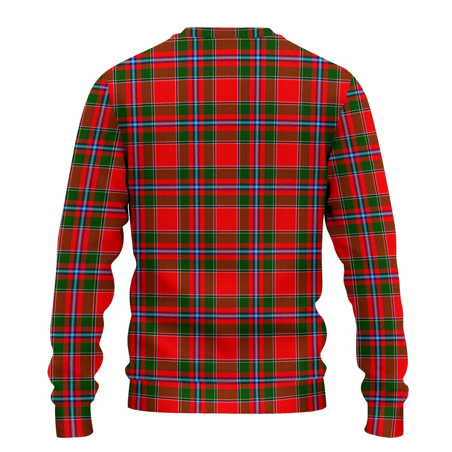 Butter Tartan Ugly Sweater with Family Crest