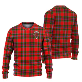 Butter Tartan Ugly Sweater with Family Crest