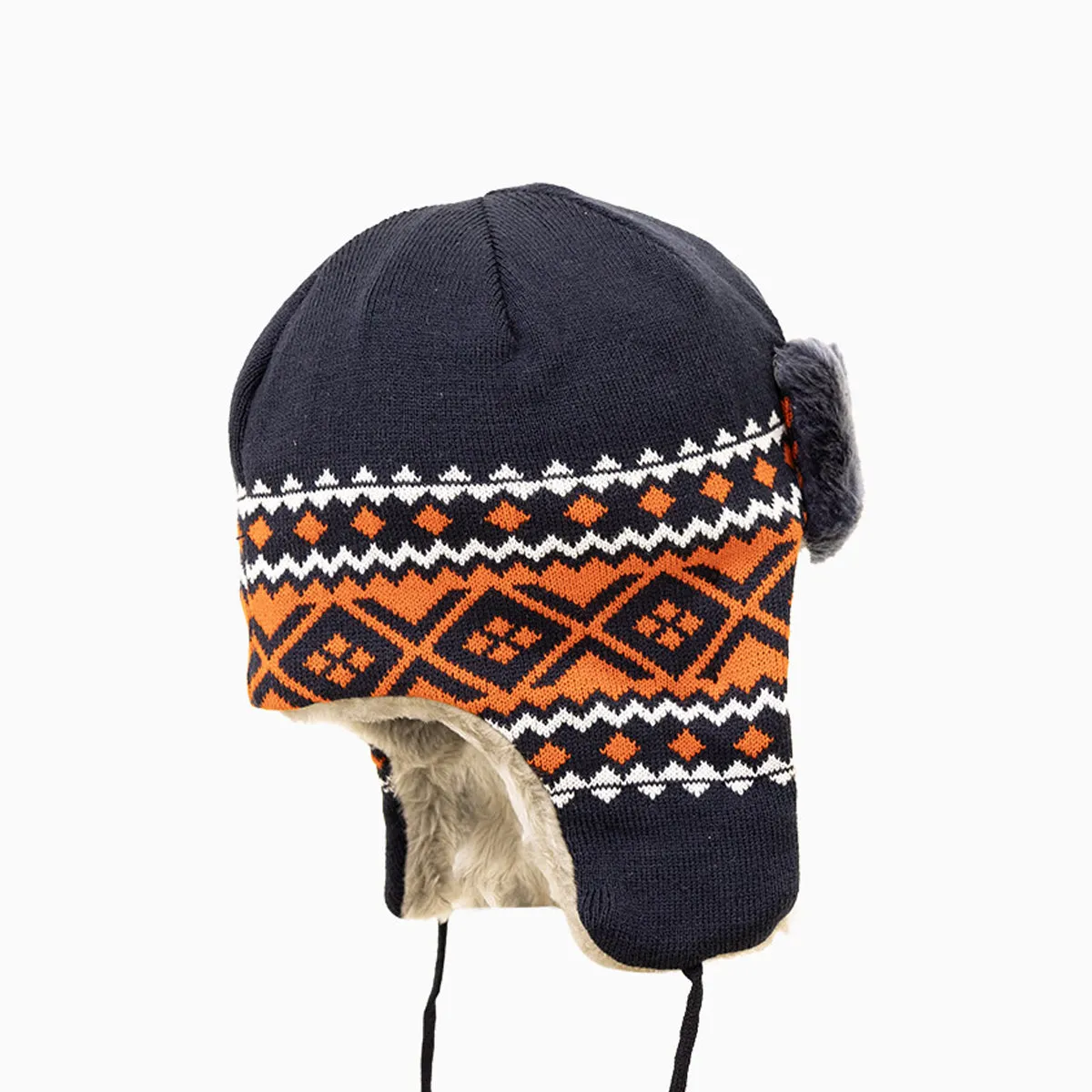 Chicago Bears NFL Trapper Knit Cuff Beanie Hat