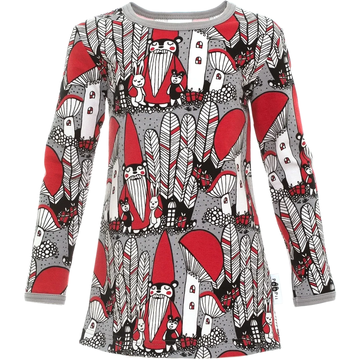 Christmas Forest VIENO Long Sleeve Tunic