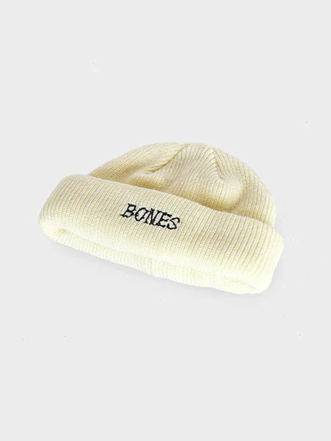 DOCKER KNIT BEANIE - CREAM