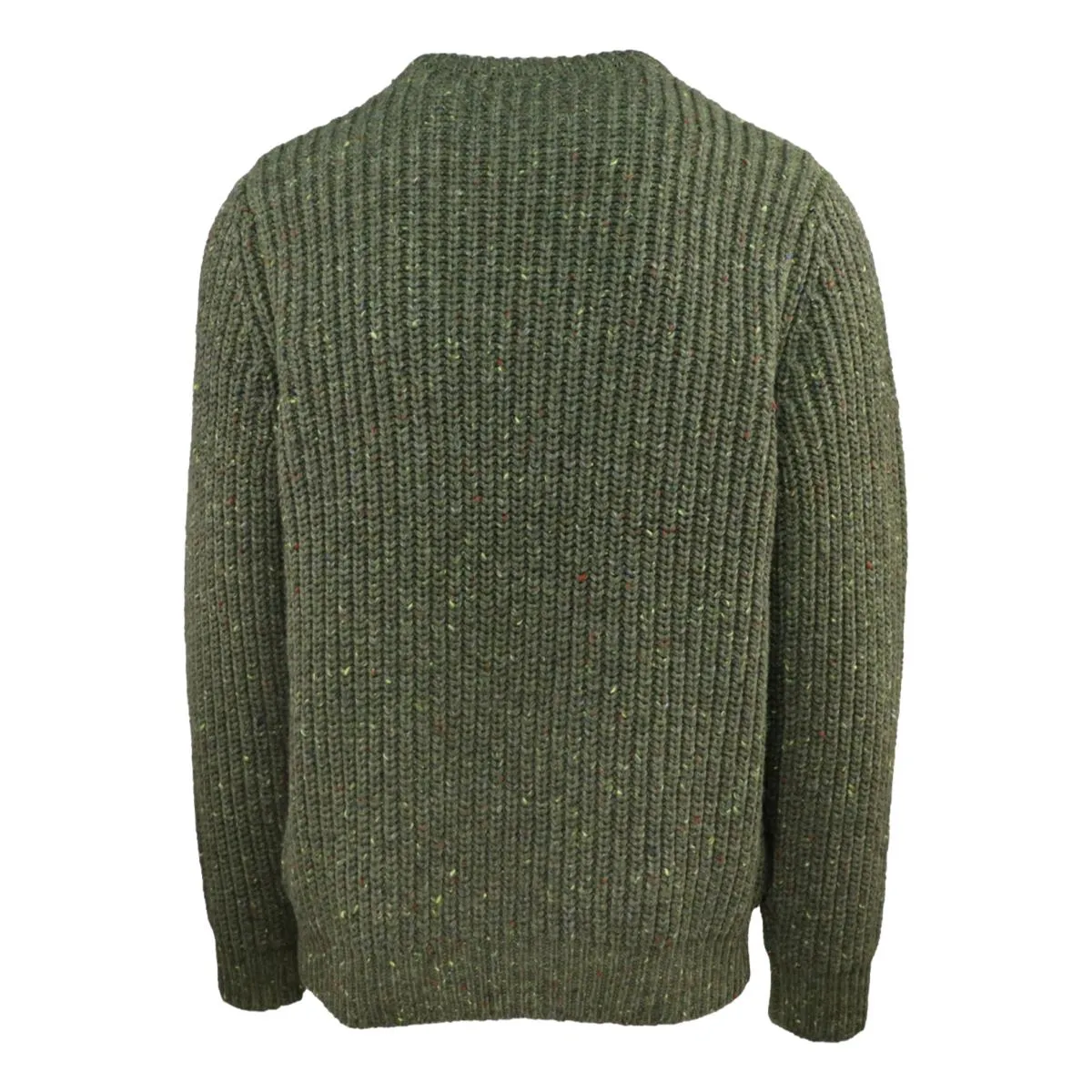 Donegal Crewneck Sweater Olive