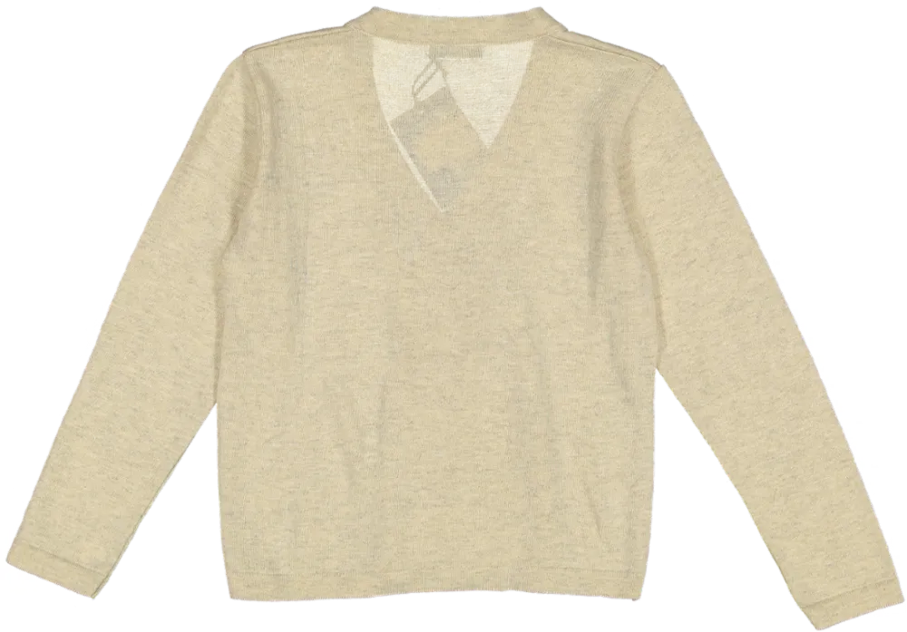 EMG7064-Cardigan-Beige