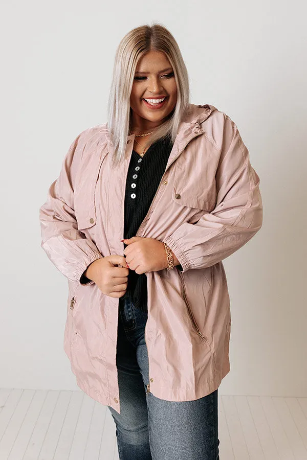 Fall Time On My Mind Lightweight Parka Curves