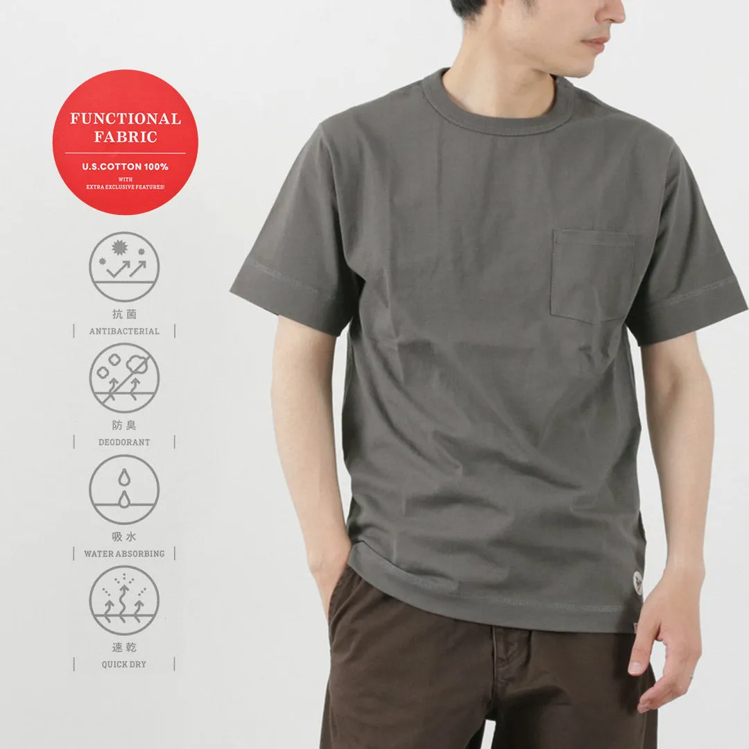 FELCO × HEALTH KNIT / Crew Neck Pocket Tee