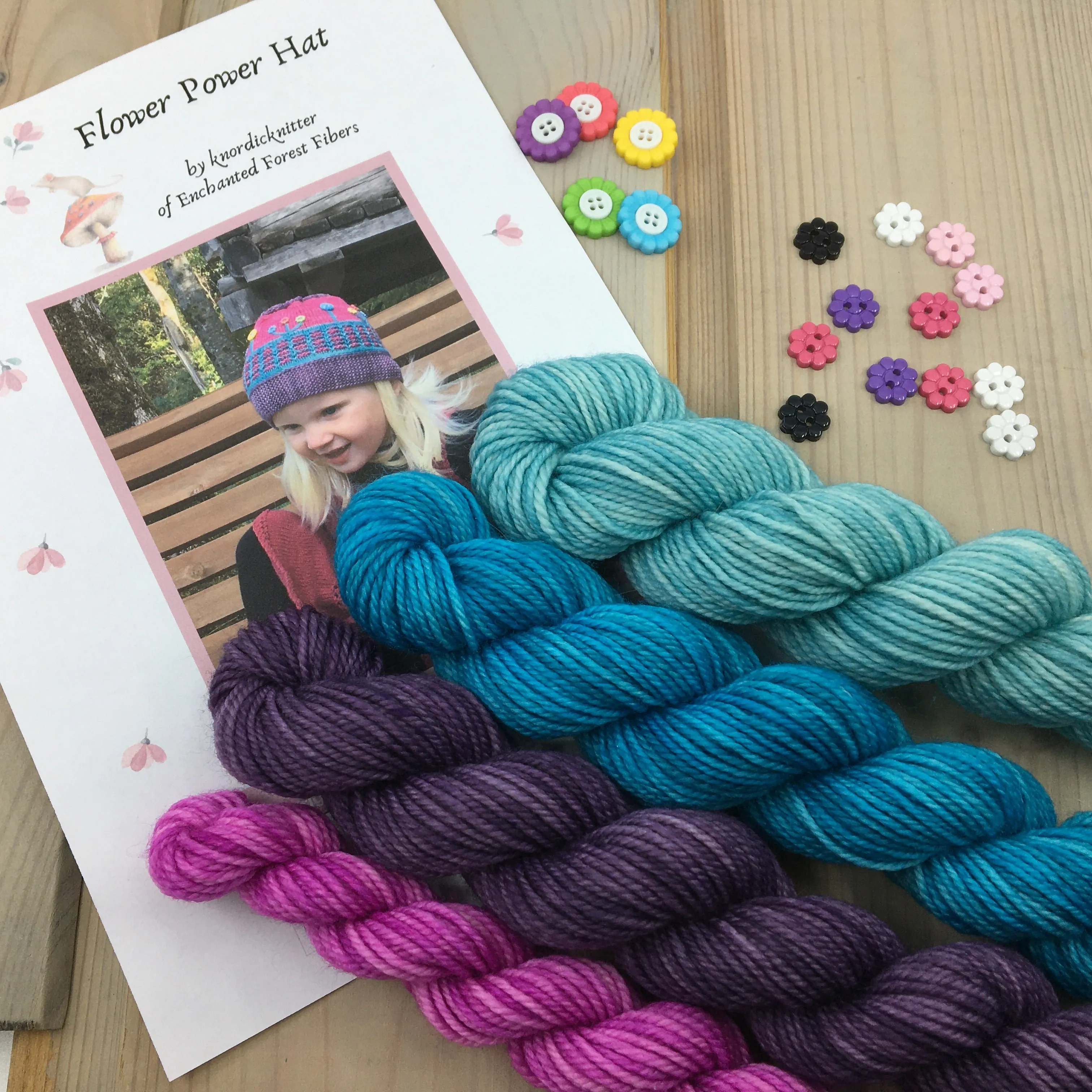 Flower Power Hat Kit