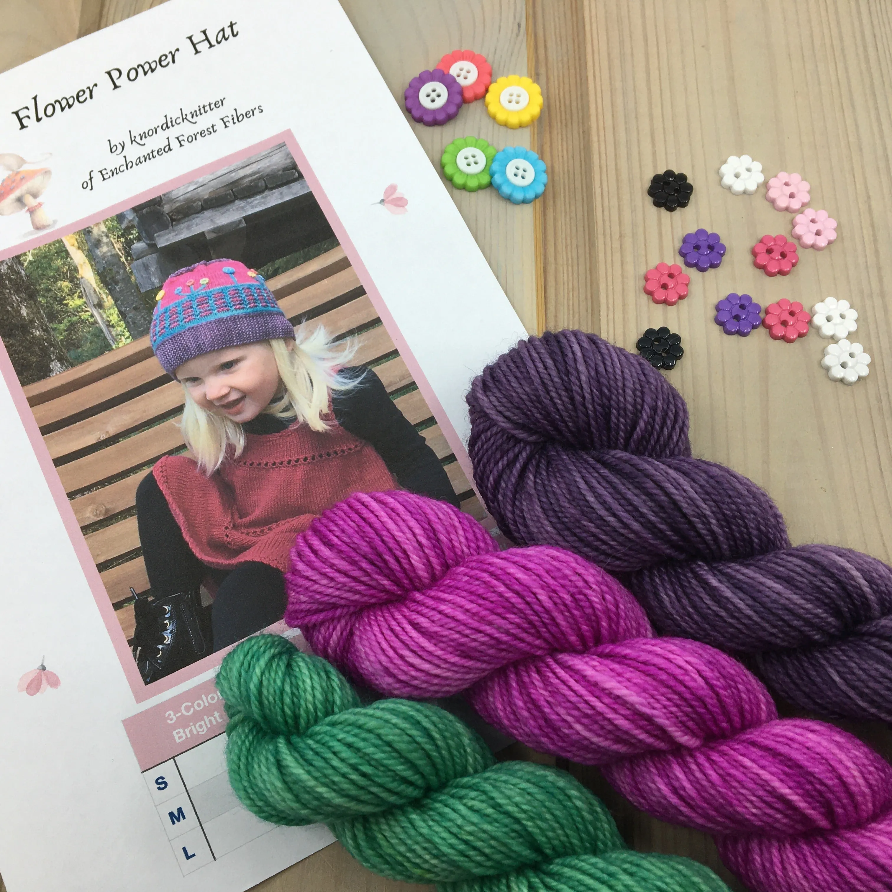 Flower Power Hat Kit