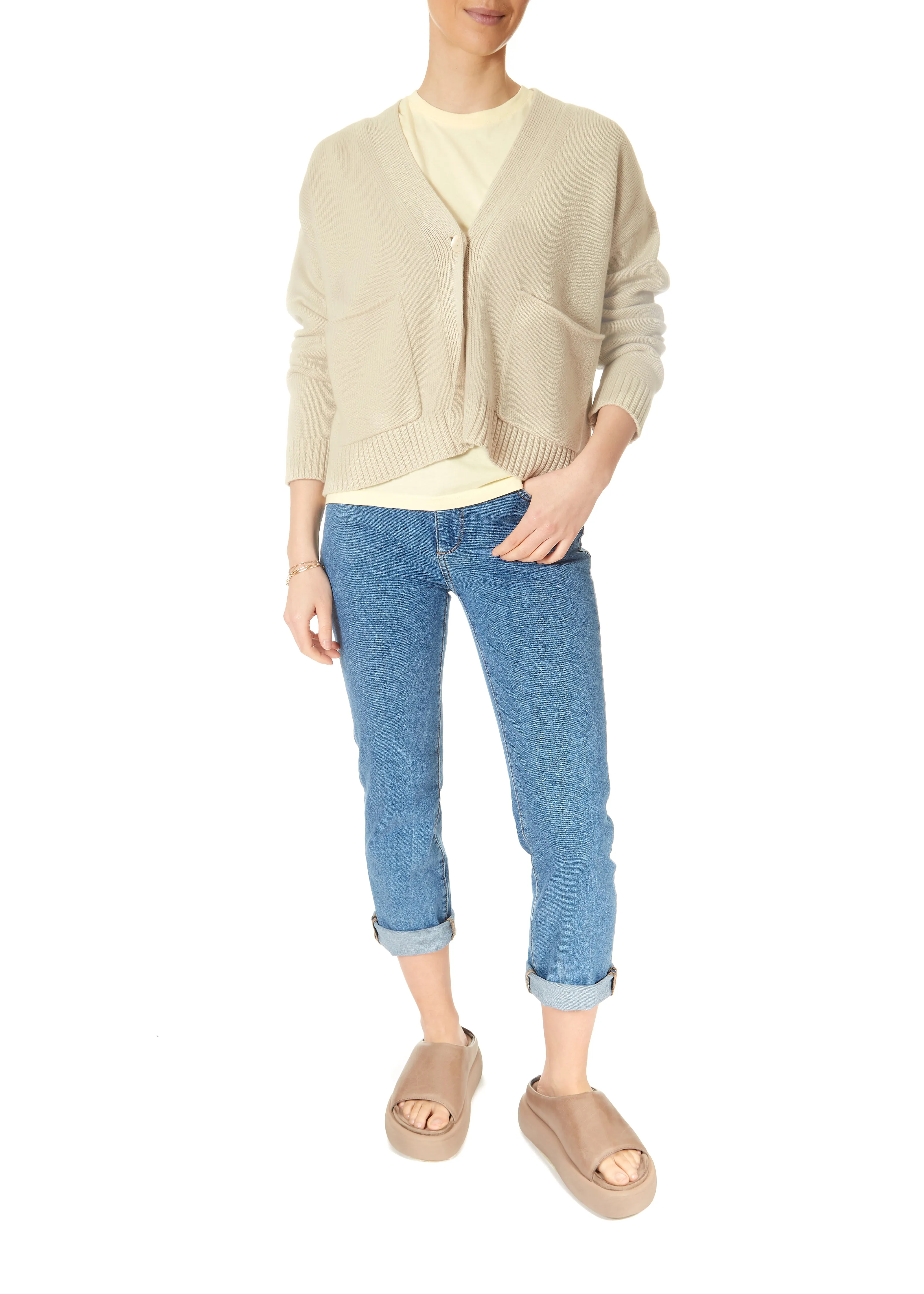 Gab Dove Short Cardigan