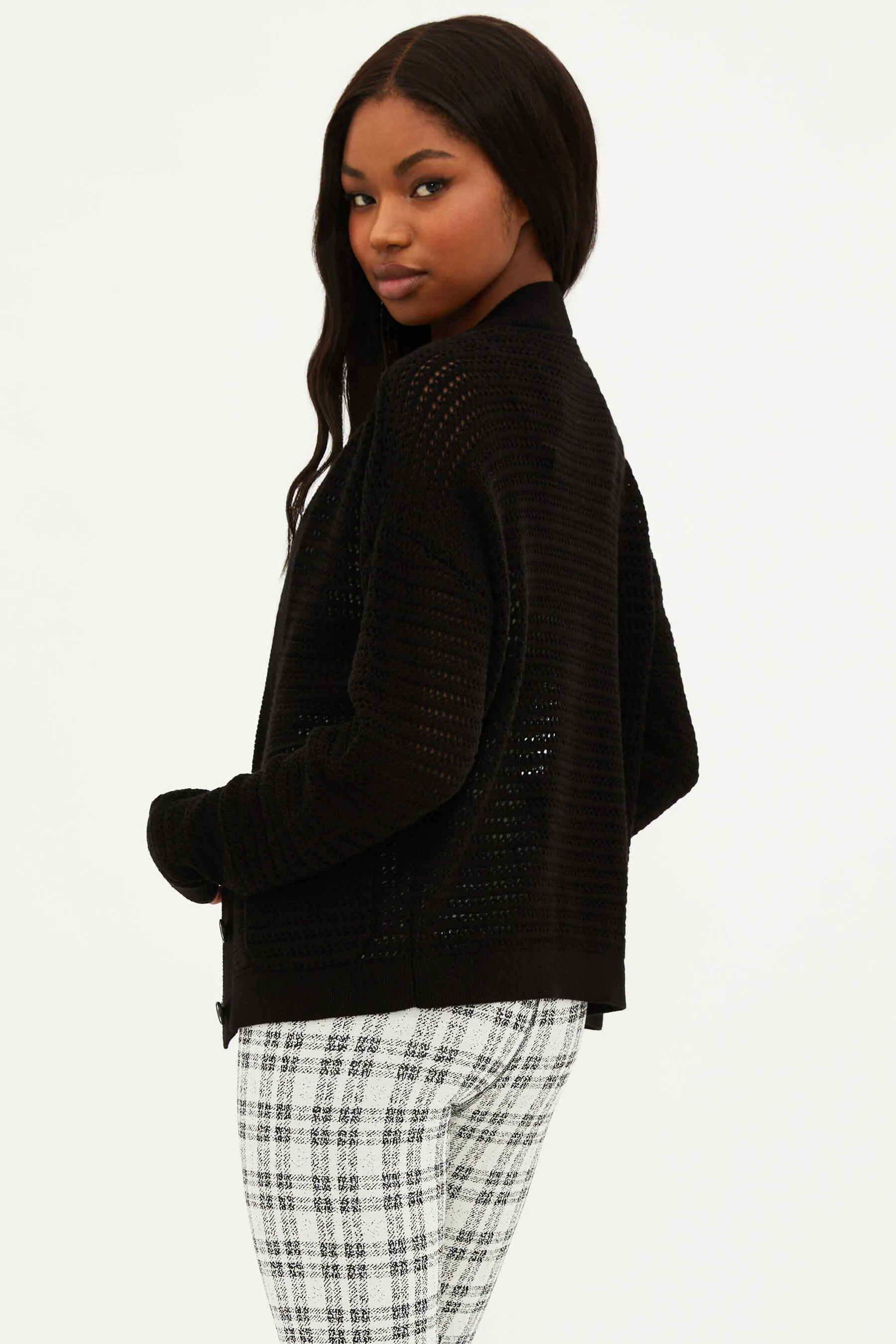 Gene Cardigan Black