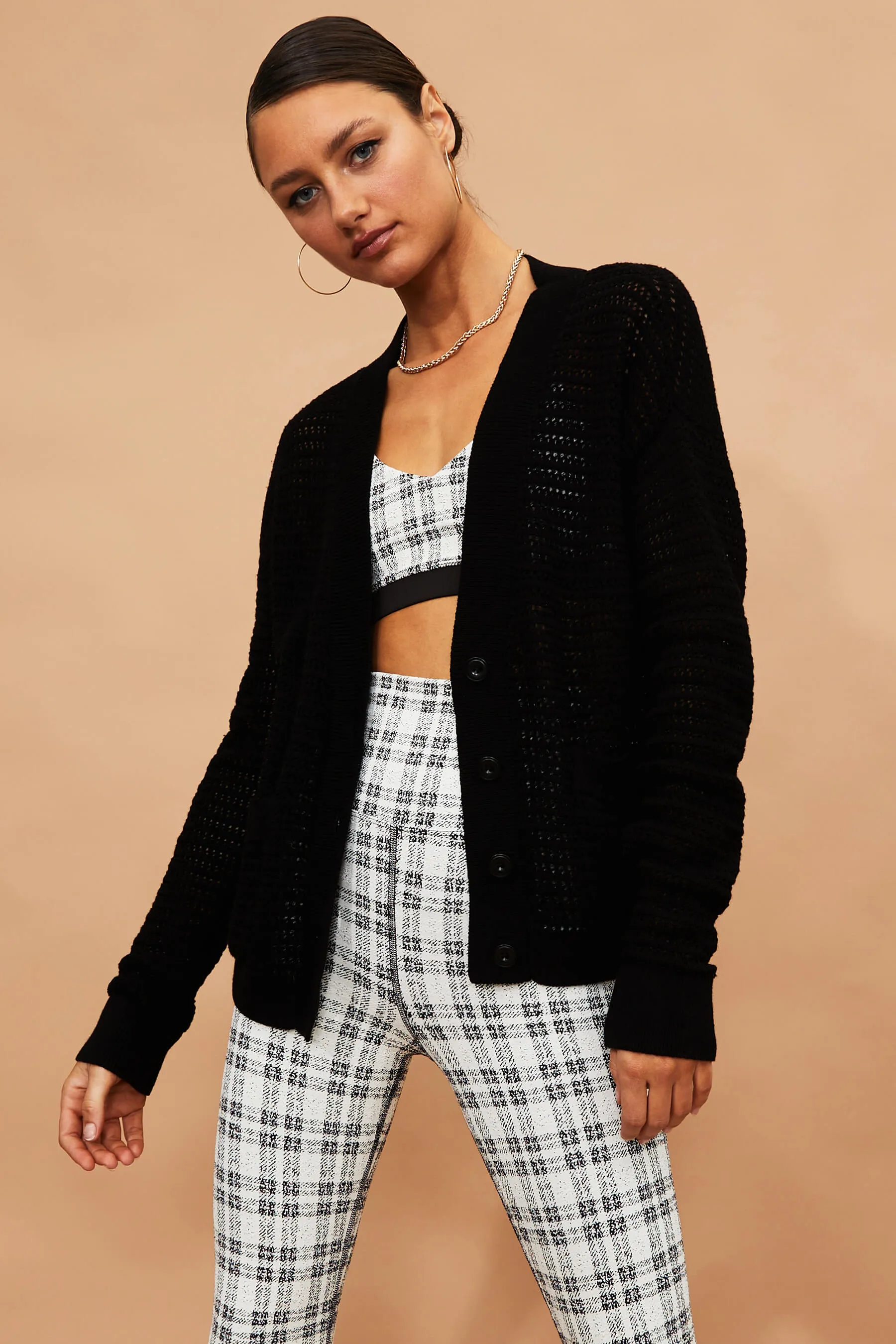 Gene Cardigan Black