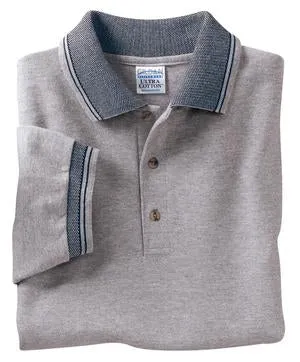 Gildan Ultra Cotton - Pique Knit Sport Shirt with Jacquard Trim.  31000