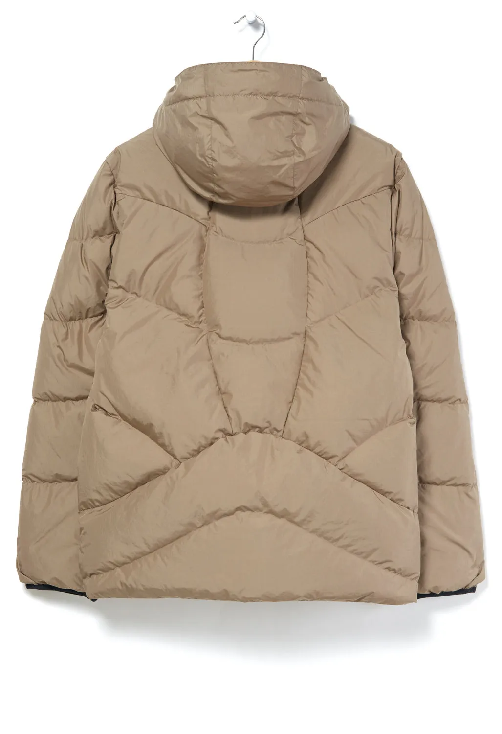 Goldwin Men's Rip-Stop Down Parka Jacket - Desert Taupe