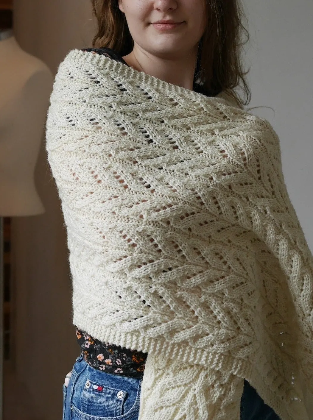 Graze Scarf and Wrap <br/><small>knitting pattern</small>