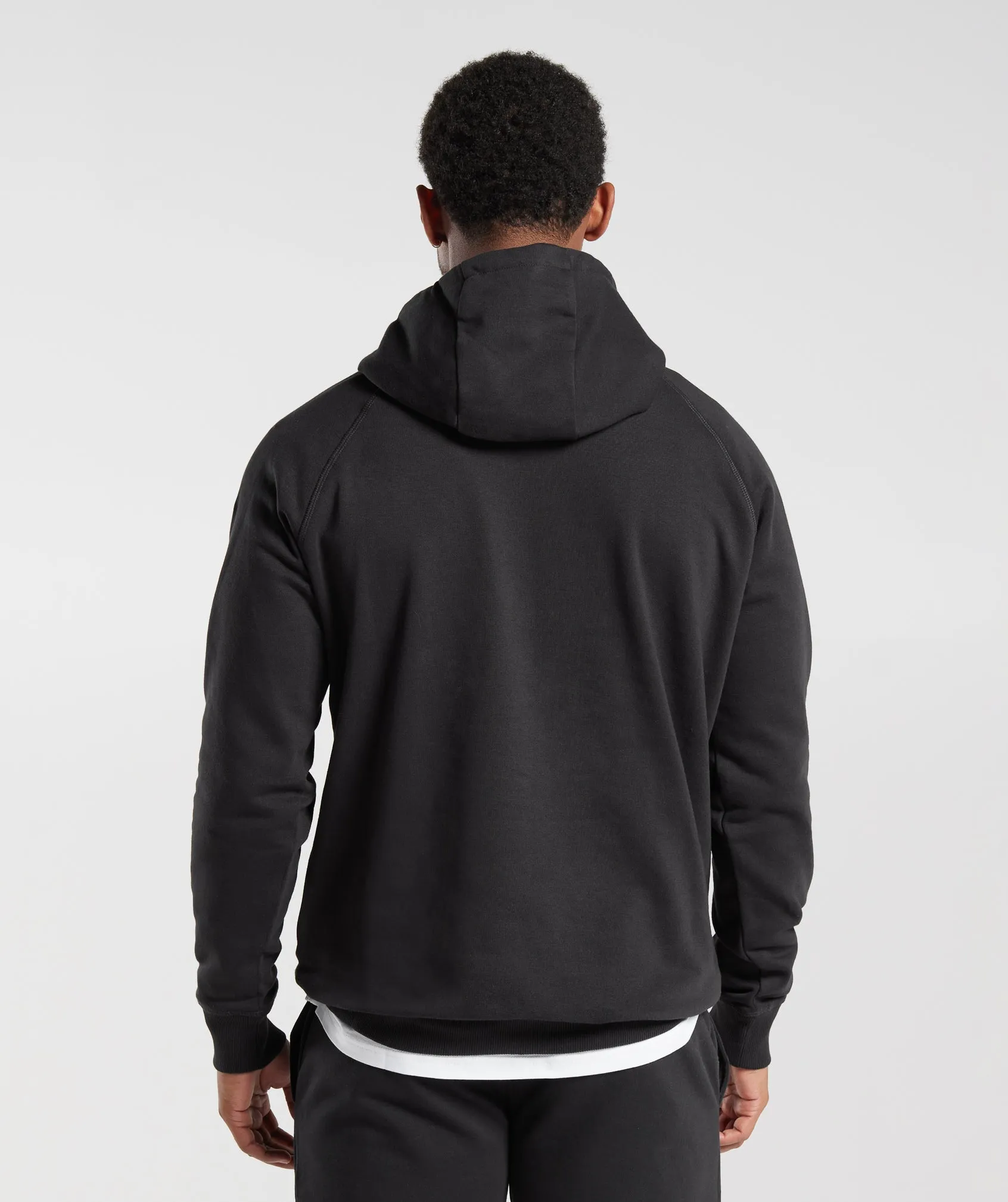 Gymshark Crest Hoodie - Black