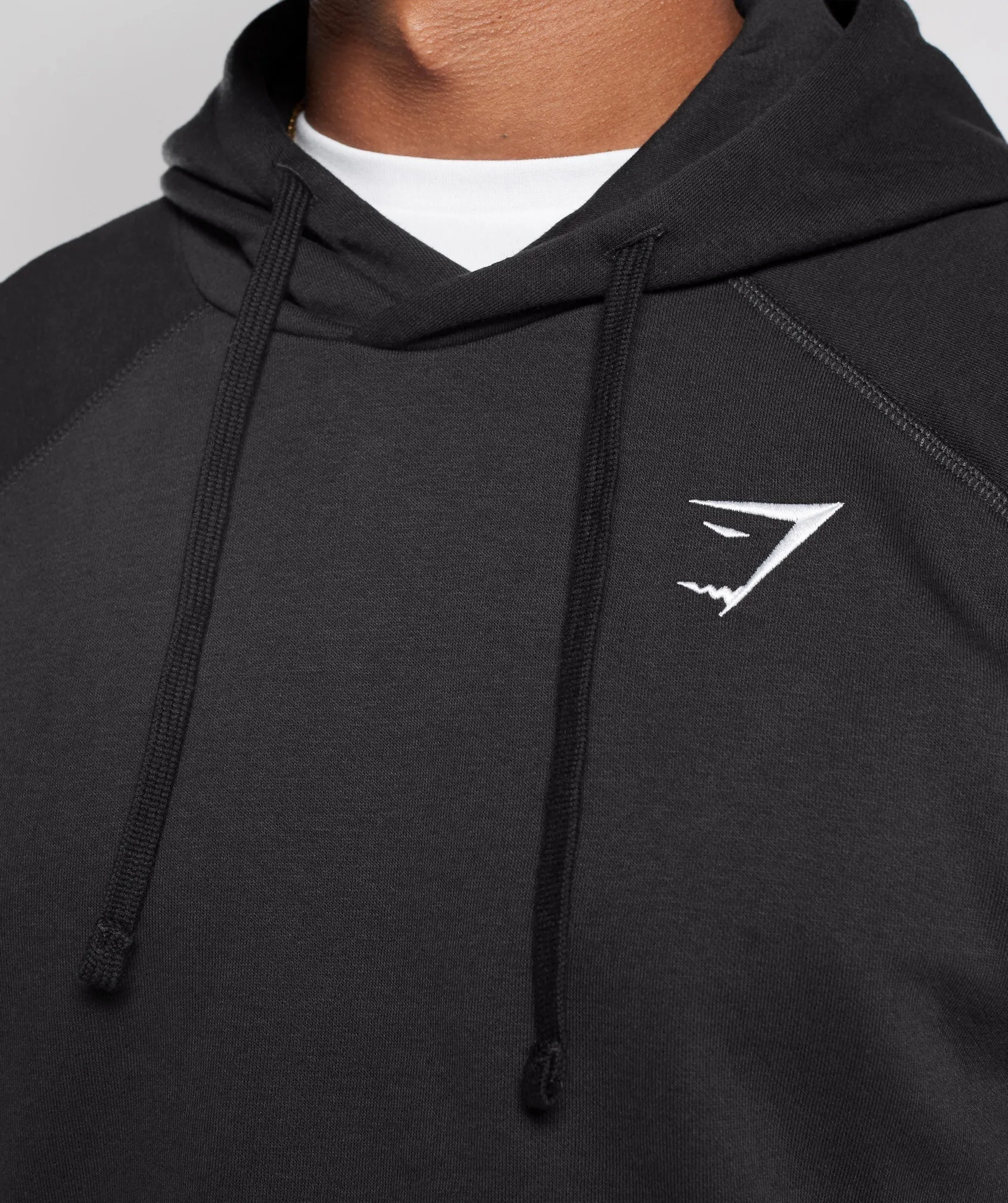 Gymshark Crest Hoodie - Black