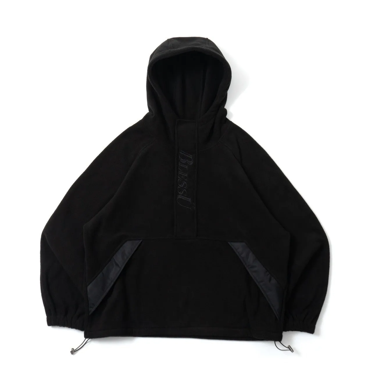 Half-zip fleece parka