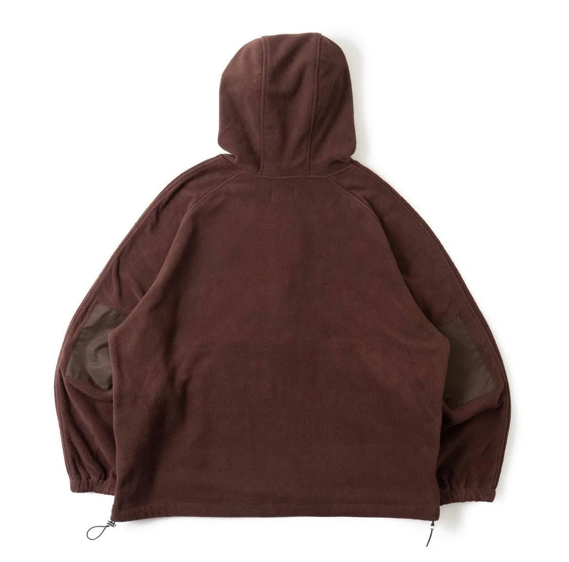 Half-zip fleece parka