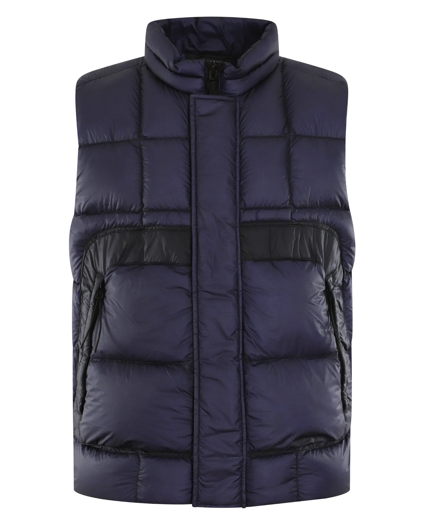 Heren Outerwear Vest Blauw