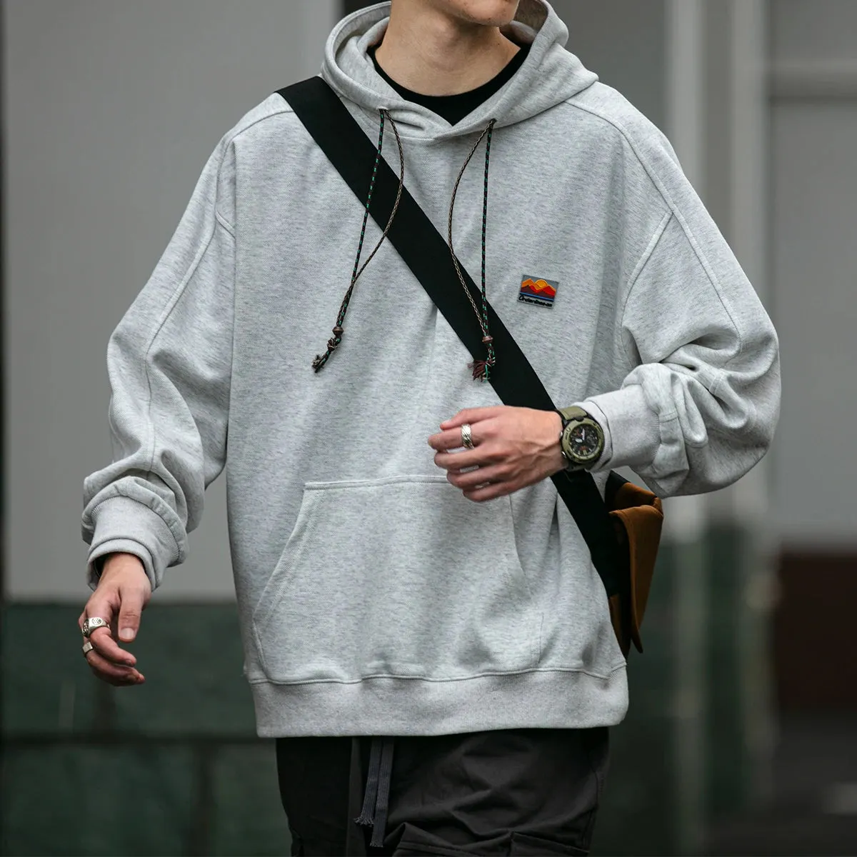 High Quality Japanese Streetwear Hoodies & Sweatshirts for Men - Casual Pullover