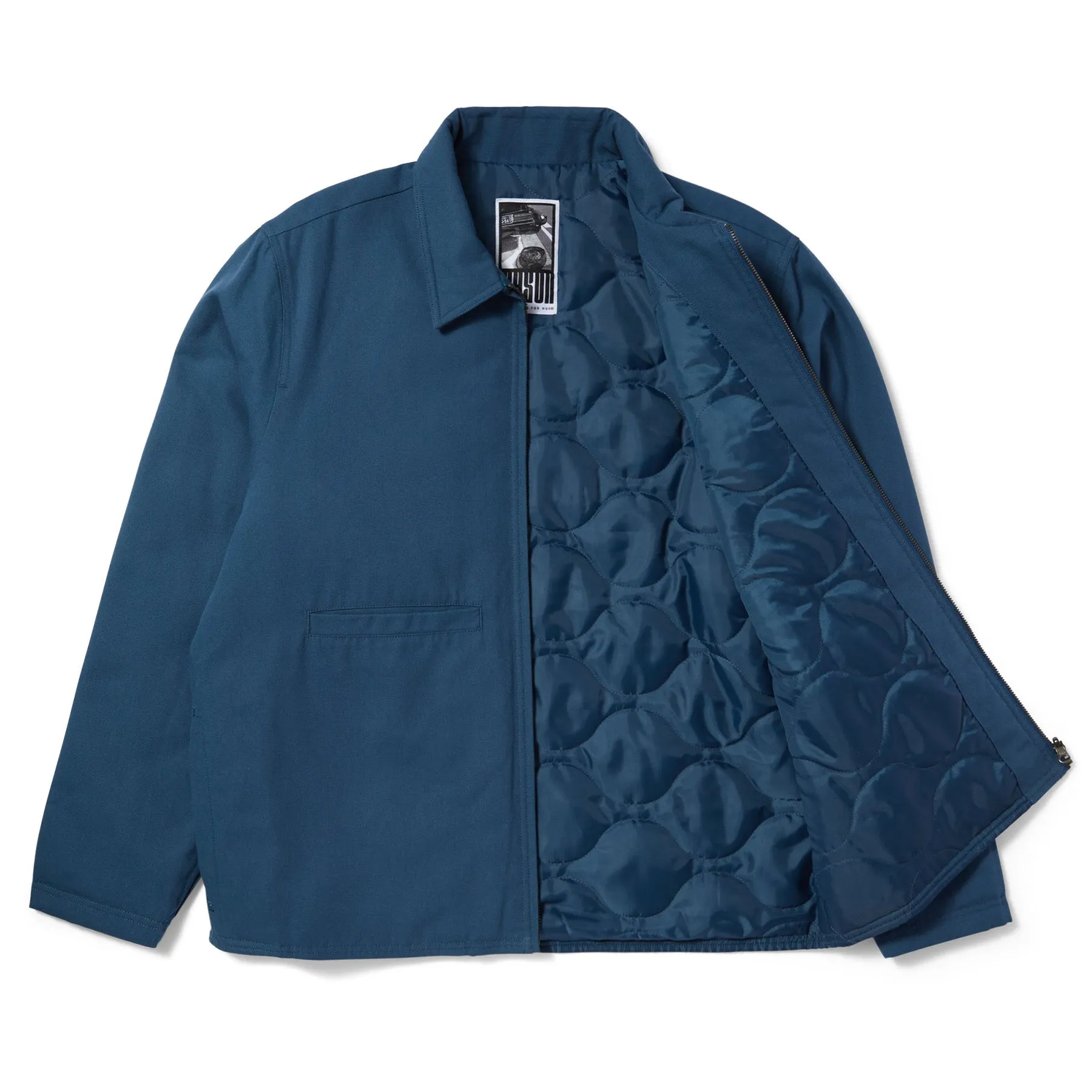 Huf Mason Reversible Shacket Oil Blue