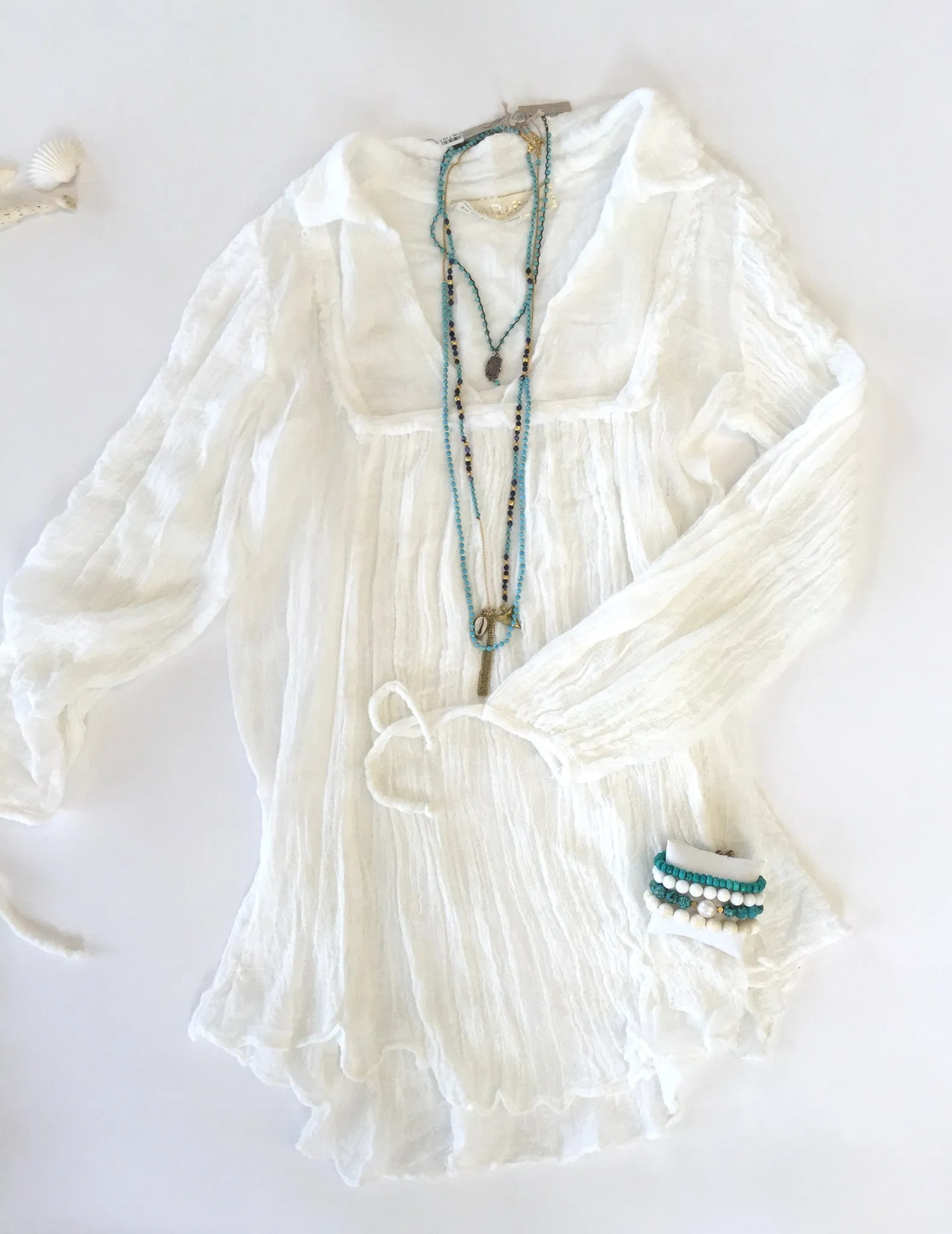 Jezebel Tunic White