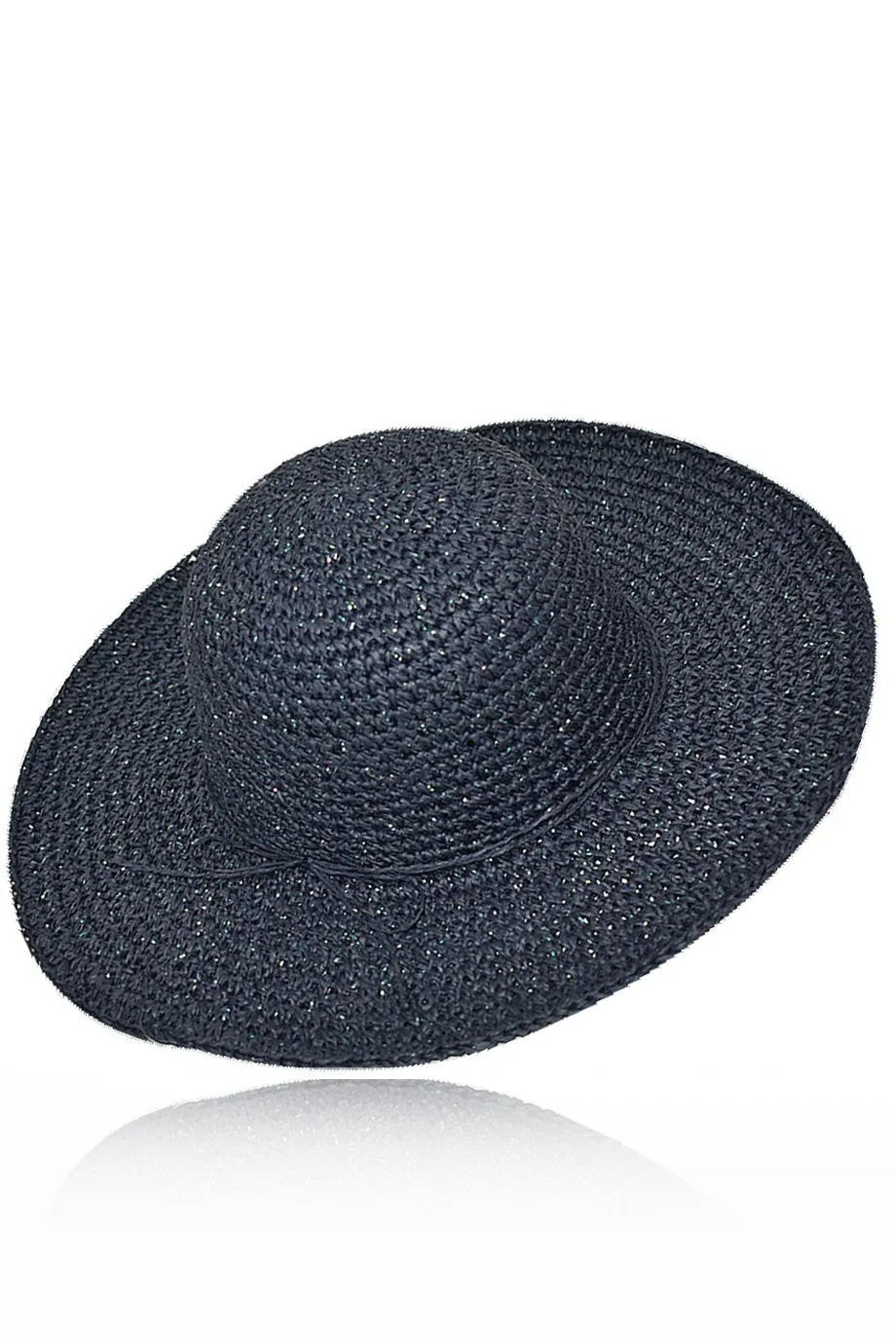 Kartenia Blue Straw Beach Hat