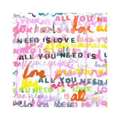 Kerri Rosenthal - Love is All You Need Scarf in Multi