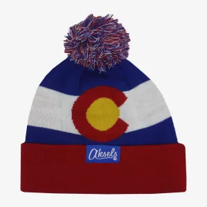 Kids Colorado Flag Beanie